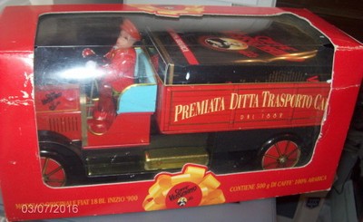 Caffe Vergnano Premiata Ditta Transporto Metal Fiat 18BL Inizio 900 Truck SEALED