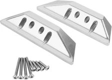 Aluminum Rock Sliders Pedal Side Plate for 1/18 RC Crawler Redcat Ascent-18 Upgr