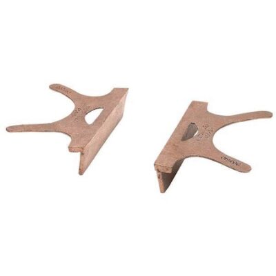 Wilton 404-6 Replacement Vise Jaw,Copper,6 In,Pr
