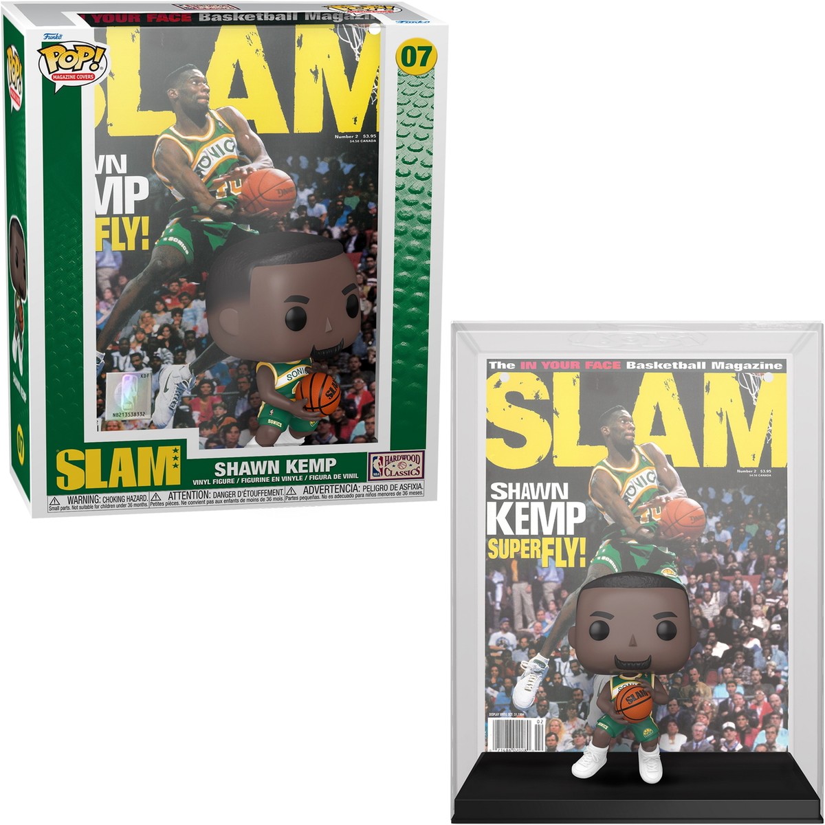 NBA Slam - Shawn Kemp 07 - Funko Pop! Magazine Covers Vinyl