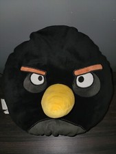 Angry Birds Black Bird Bomb Plush 14" Stuffed Pillow Rovio Entertainment Ltd.