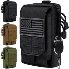 Tactical Molle Pouch Belt Waist Bag Military Cell Phone Holster Case for iPhone