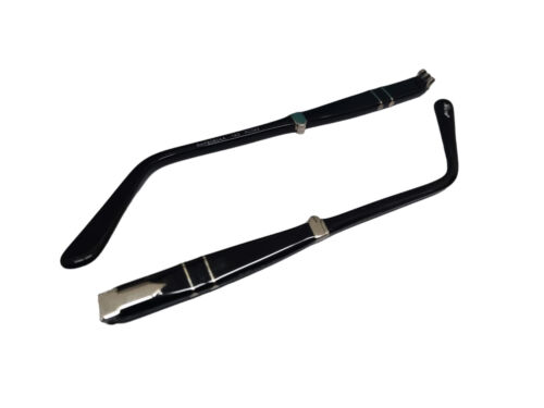 Persol 714 95 Klappbar Stäbe Ersatzteile Schwarz - Bild 2 von 2