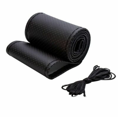 COPRVOLANTE DA CUCRE TPO PELLE NATURALE NERA NERO SPORTVO VOLANTE - Foto 14