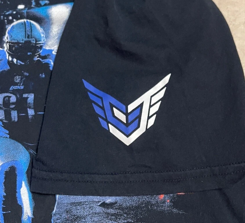 Nike Calvin Johnson Megatron DriFit T-Shirt Sz Youth XL Detroit Lions Y2K Rare - Image 3 of 4