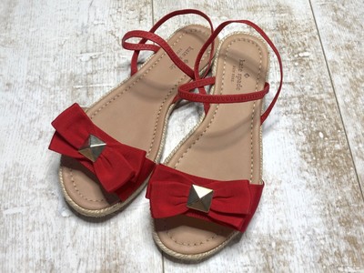 kate spade red sandals