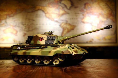 Heng Long RC Panzer Deutscher Königstiger Henschelturm 1:16 PRO Metallgetriebe - Bild 2 von 7