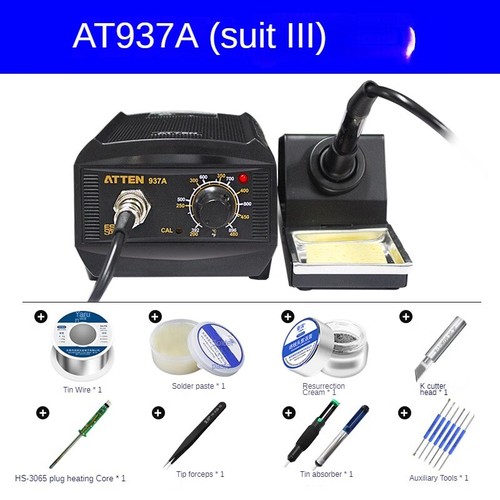 AT937A Soldering Iron Home Maintenance Welding Temperature Adjustment Tool - Picture 7 of 11