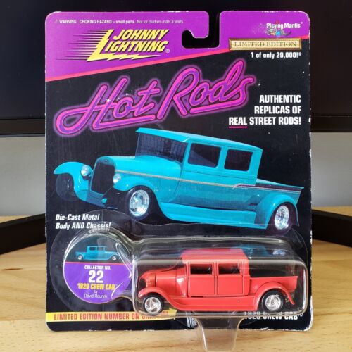 Johnny Lightning Hot Rods 1929 Ford Crew Cab by David Rounds #22 Diecast 1:64