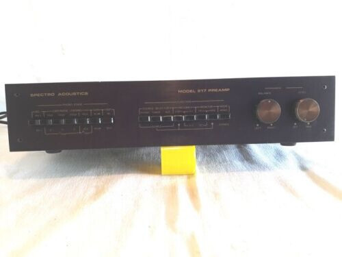 Spectro Acoustics - 217 - 202L Power Amplifier, Preamplifier - Foto 2 di 10