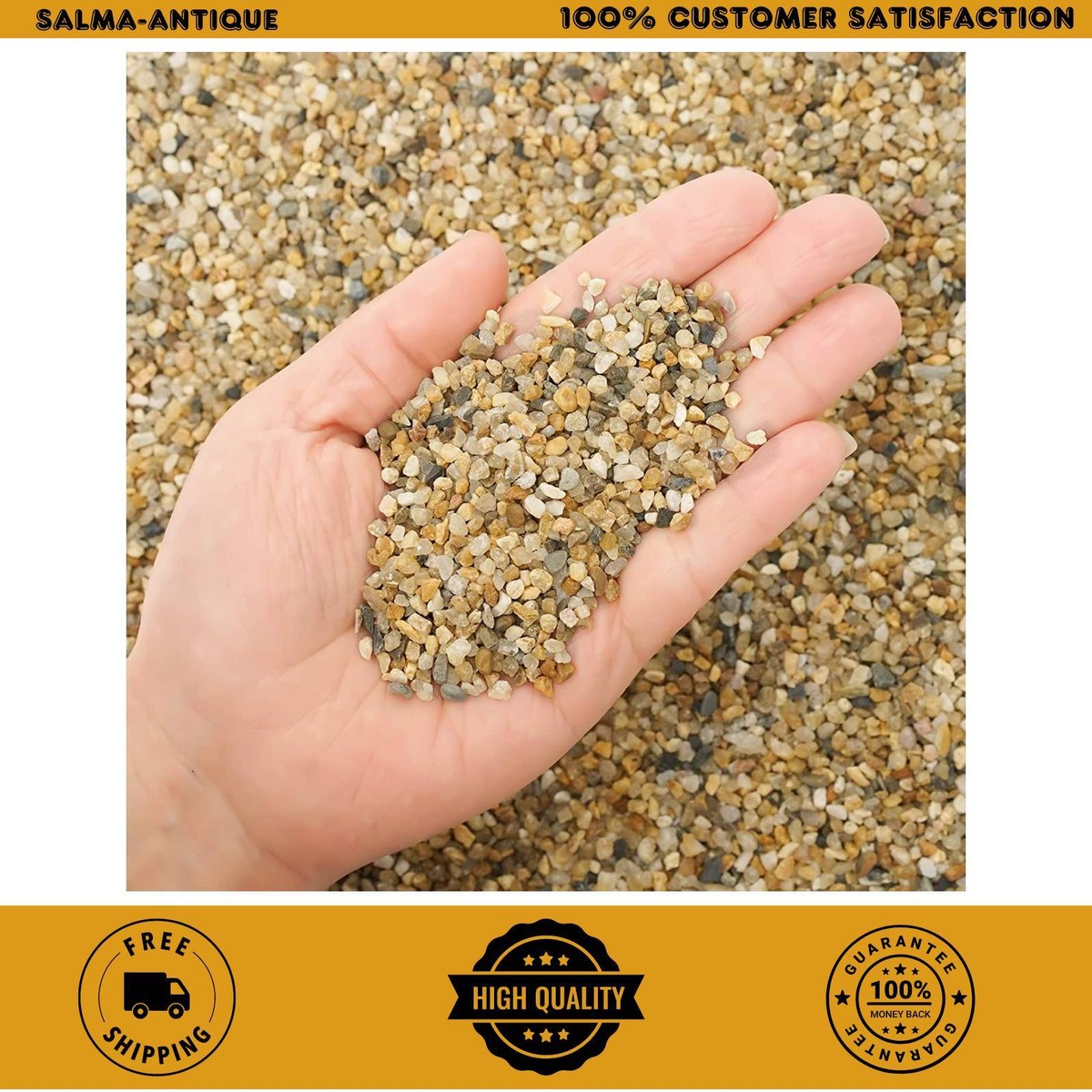 Coarse Sand Stone - Silica Sand for Plants, Soil Cover Succulents