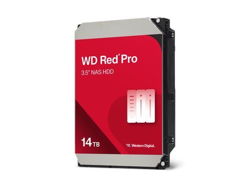 WD Red Pro WD142KFGX 14TB 7200 RPM 512MB Cache SATA 6.0Gb/s 3.5" Internal Hard - Afbeelding 3 van 3