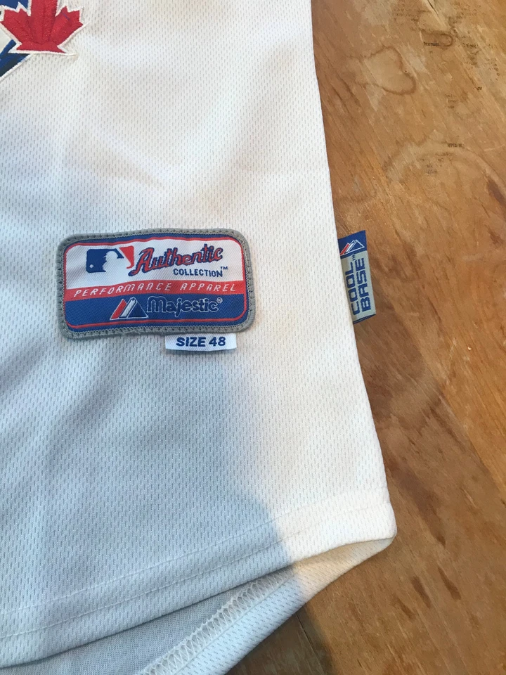 Brett Lawrie SIGNATURE Jersey (printed on back) Size 48 Majestic - Image 4 of 4