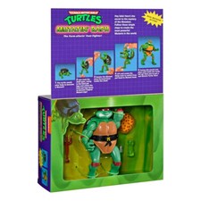 Figura Clásica Mutatina Rafael Teenage Mutant Ninja Turtles TMNT 10 cm Compañeros de Juego