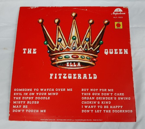 Ella Fitzgerald The Queen Lp Buone Condizioni - Foto 2 di 2