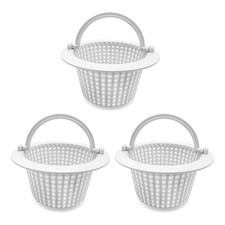 Swimming Pool Skimmer Replacement Basket with Handle, 3Pack - Above Ground9522