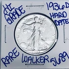 1936 D SILVER PEACE DOLLAR AUTHENTIC HI GRADE U.S. MINT COIN RARE KEY DATE 5689
