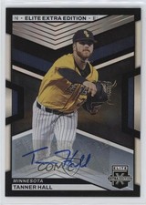 2023 Panini Elite Extra Edition Signatures Tanner Hall #119 Auto 1m49