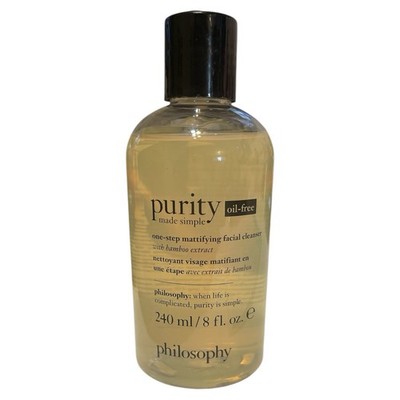 Philosophy Purity Made Simple Mattifying Oil-Free Facial Cleanser 8oz