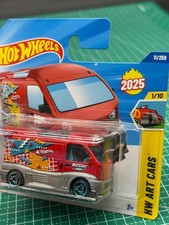 2025 HOT WHEELS KEI SWAP SERIES HW ART CARS SHORT CARD RED NEW IN YEAR 11/250