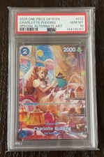 2025 ONE PIECE ST12-012 CHARLOTTE PUDDING SPECIAL ALT ART PSA 10