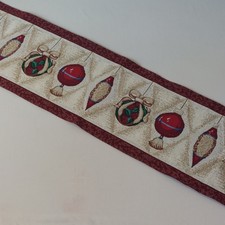 Table Runner Vintage Tapestry 13   70  Christmas Ornaments Holidays Table Decor