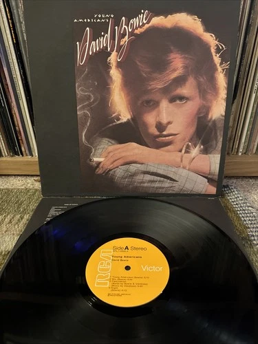 David Bowie Young Americans Vinyl LP 1975 Hollywood Pressing G+
