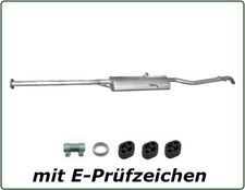 Endschalldämpfer Mercedes A-Klasse W168 A140 A160 A190 5-Türer Auspuff Endtopf