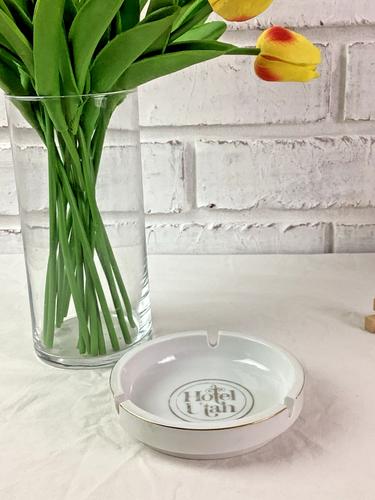 Vintage Hotel Utah Popielniczka Specialty Co. - Zdjęcie 3 z 10