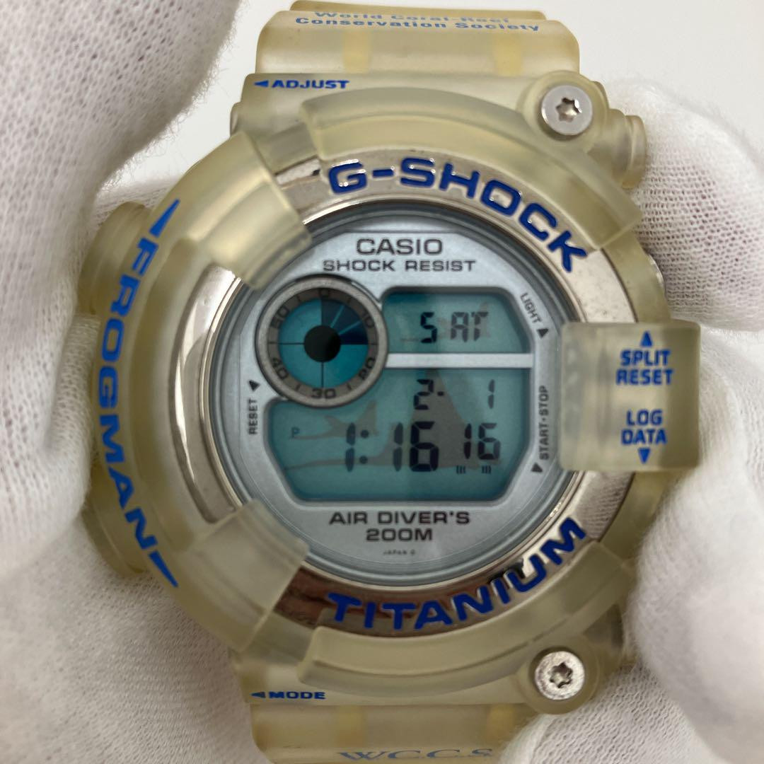 G-Shock Frogman DW-8201WC Manta Model, Used, Strap G-Shock Frogman DW-8201WC Manta Model, Used, Strap
