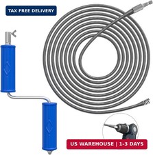 Drain Snake, Drain Auger with Drill Attachment, 32.8 Feet By 6MM Plumbing Snake