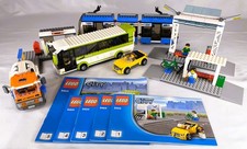 LEGO® City 8404 - City Bus und Tramstation - Vollständig - Ohne OVP - EOL 2011