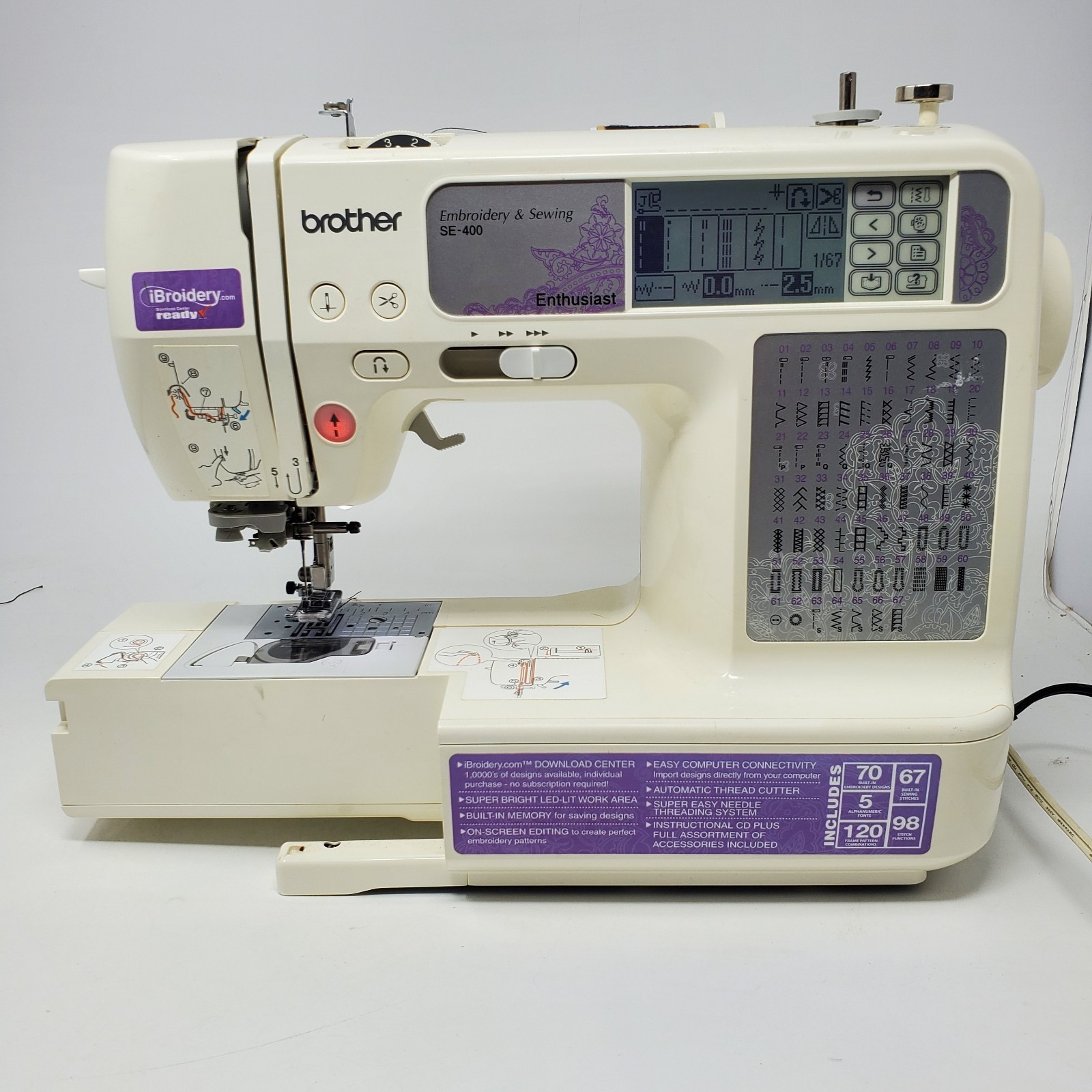 Sewing Machine No Base, Tested/works