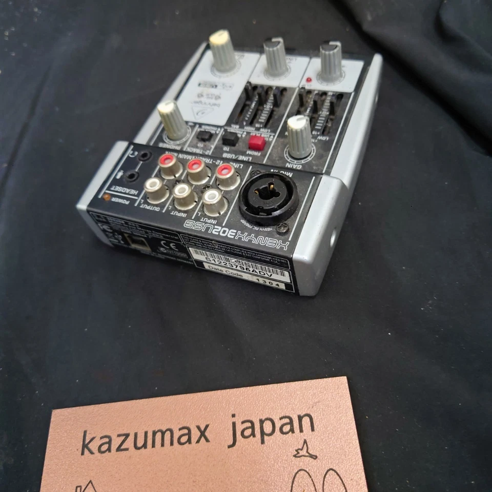 Behringer Xenyx 302USB Tested Compact Audio Mixer with USB Interface - Image 4 of 4