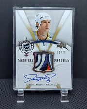 2007-08 The Cup Signature Patches Jason Arnott Patch Auto /75 Predators