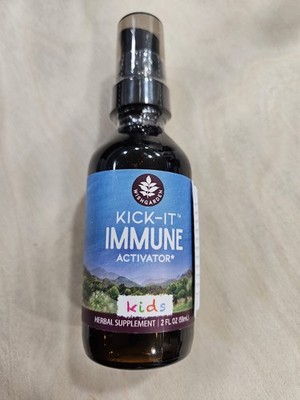 WishGarden Herbs Kick-It Immune Activator For Kids -- 2 fl oz Exp 04/2027