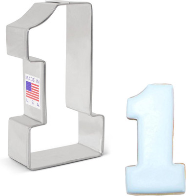 Keksausstecher Nummer Eins, Nr 1-8,3 cm - Ausstechformen von Ann Clark USA