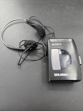 Sony Walkman WM-F2015 AM FM Radio Cassette Player W/ Headphones READ