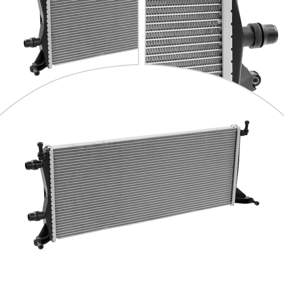 Cooling Radiator Intercooler For 2013-19 Mercedes-Benz ML GL GLE GLS A0995001403 Foto 3 de 4