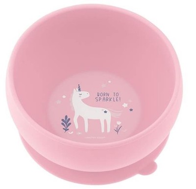 Stephen Joseph Silicone Baby Suction Bowl, Stay-Put Unicorn Design, Self-Feeding