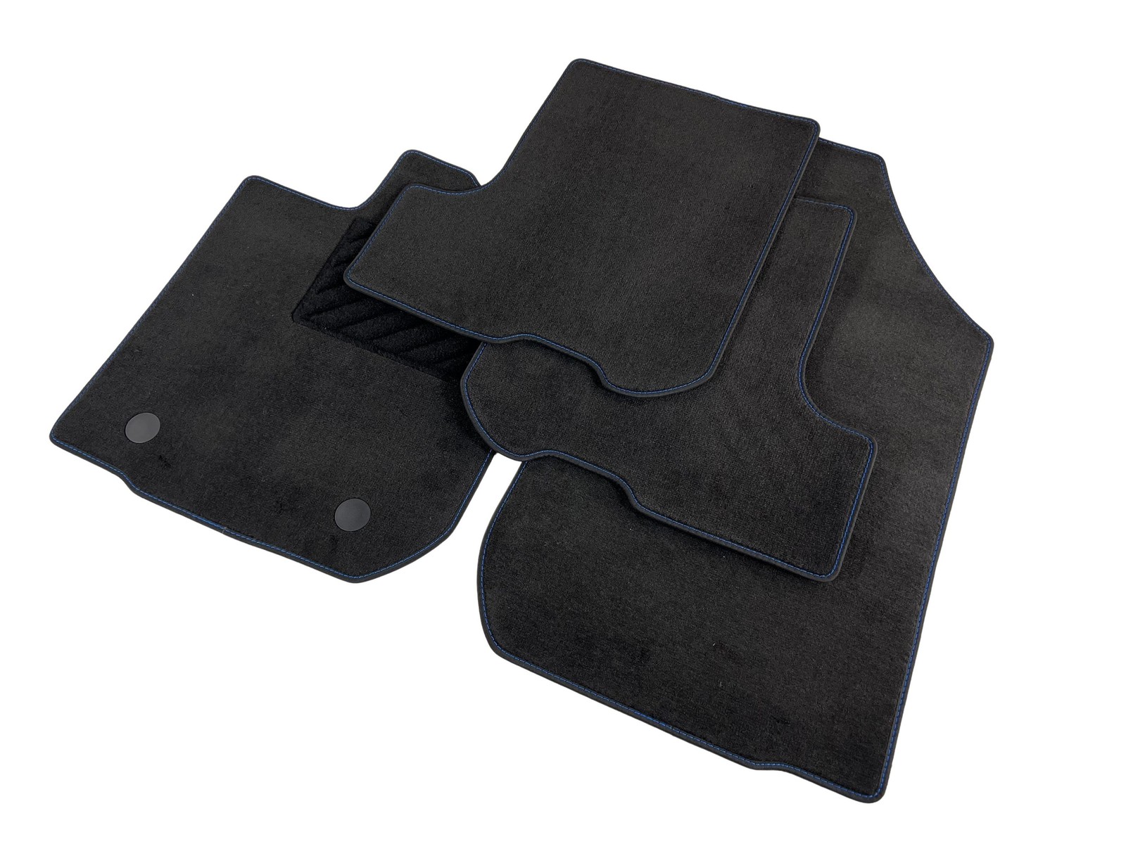 Original Dacia Velour Floor Mats Black Sandero 2 B8 Carpet Fabric Stepway