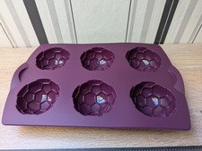 Tupperware Silikon Backform Fußball für Muffins oder Brötchen NEU OVP