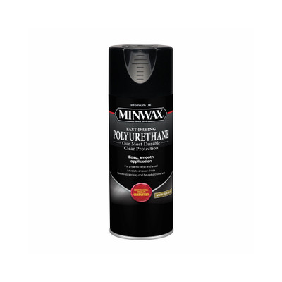 Minwax 33055 Aerosol Semi-Gloss Polyurethane Finish, 11.5 oz. - Quantity 1