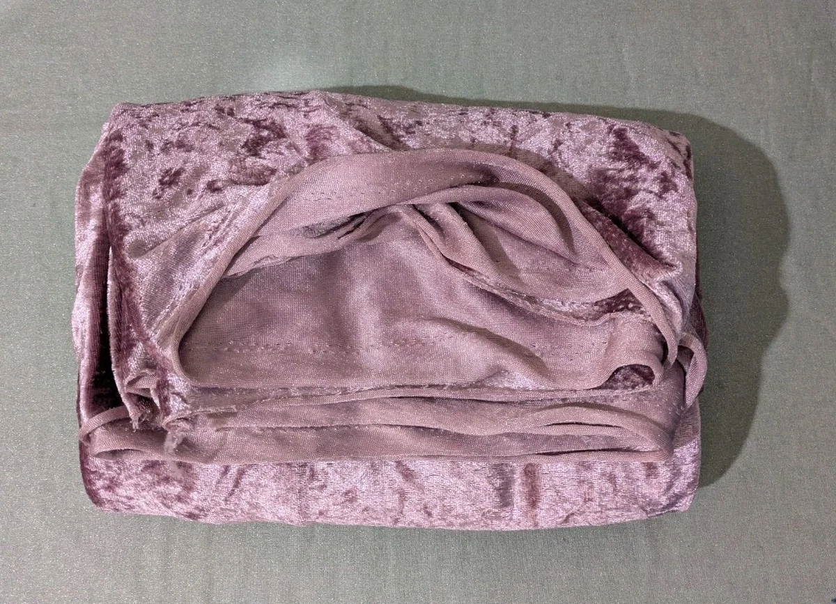 Velvet Fabric 1.48m x 2m Pink Shimmer Stretch Sewing Costume Skirt  Cushions 
