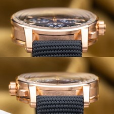 Audemars Piguet Code 11.59 Chrono 41mm Rose Gold Smoked Blue - 26393OR Full Set 10