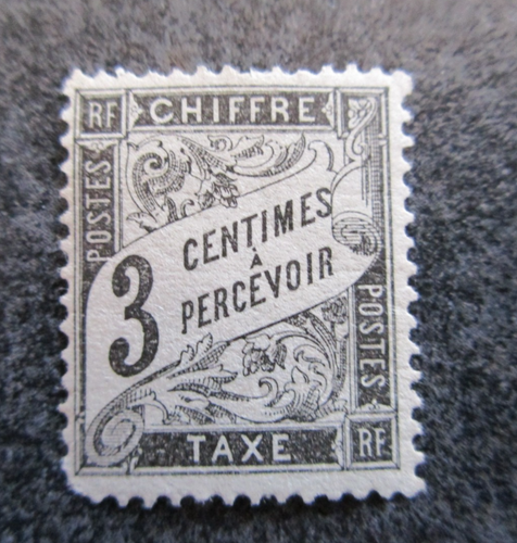 Timbre Taxe France 1931 YT N°61 – Bleu, Neuf Avec Charnière (MH), Usage Courant