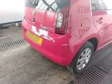 Rear Bumper RED SKODA CITIGO MK1 FL (NF) 2017 On SE MPI 5 DOOR HATCHBACK