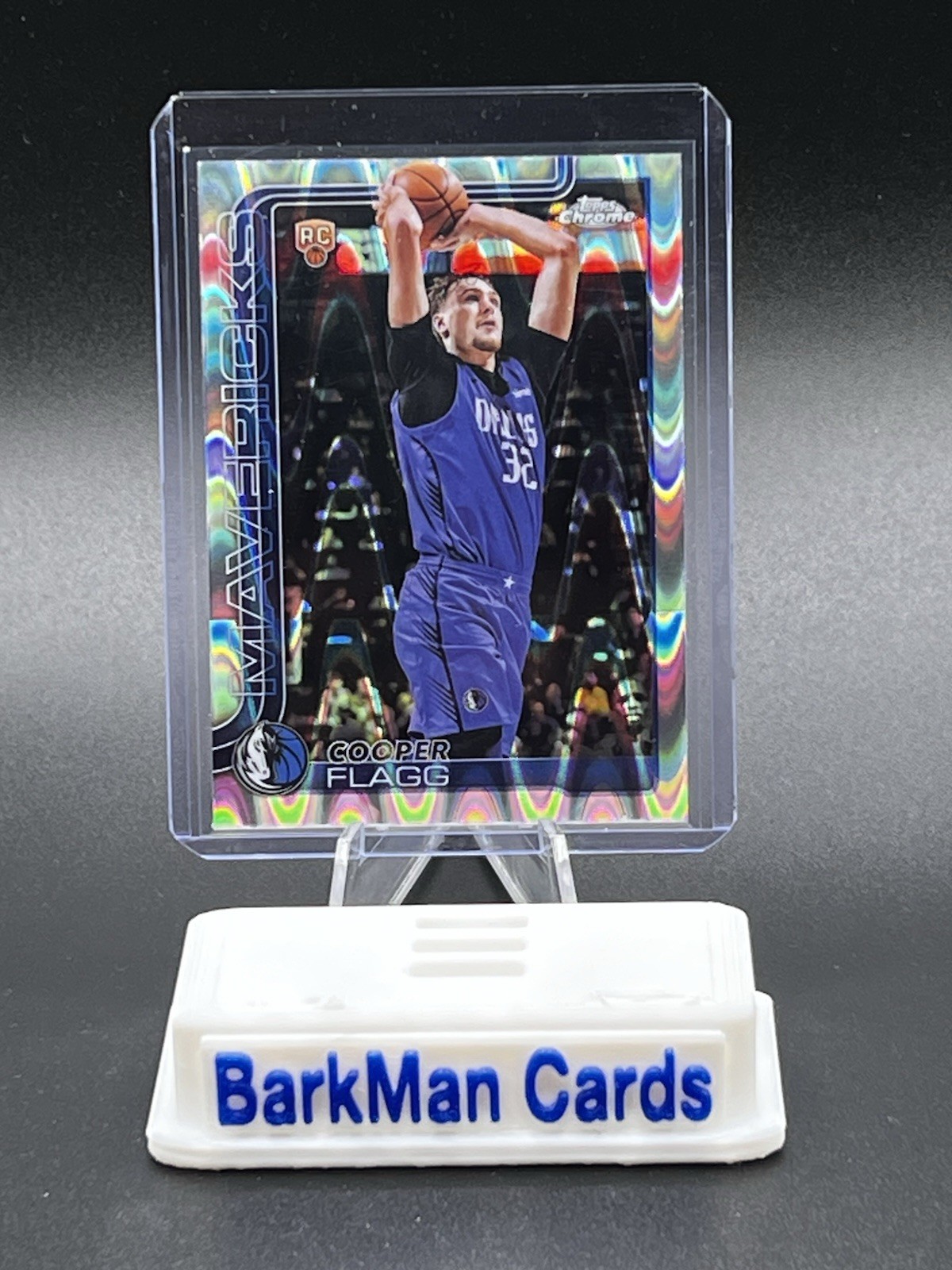 2025-26 Topps Chrome Cooper Flagg RC Rookie #251 Raywave Refractor MAVS