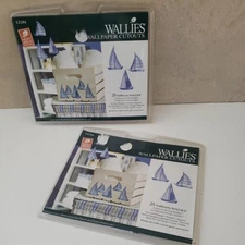 WALLIES Wallpaper Cutouts 2  New Packages 12184 Sailboats Nautical 