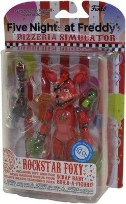 Funko Action Figure: Five Nights at Freddy's (FNAF) Rockstar Foxy Collectible